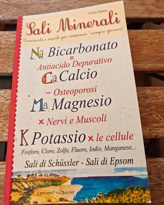 libro "sali minerali" edizioni del baldo 
