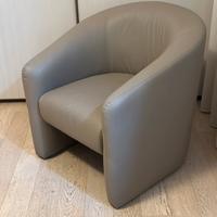 Divanetto 2 Posti + Poltrona in Eco Pelle
