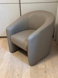 Divanetto 2 Posti + Poltrona in Eco Pelle