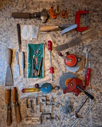 Set attrezzi manuali vintage