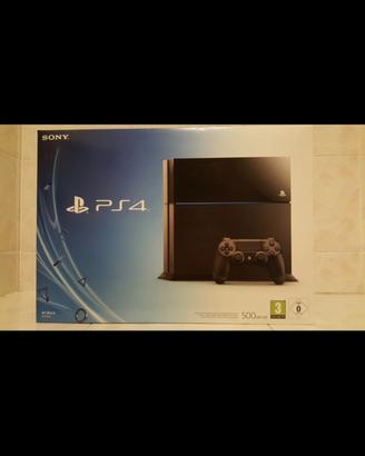 SONY Playstation 4 "fat" Jet Black 500 GB/GO