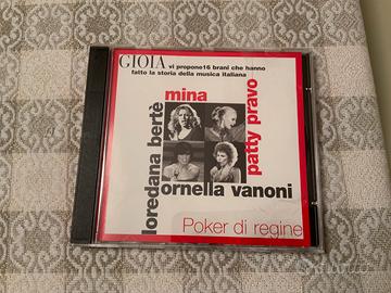 cd Poker di Regine Mina Vanoni Bertè Pravo