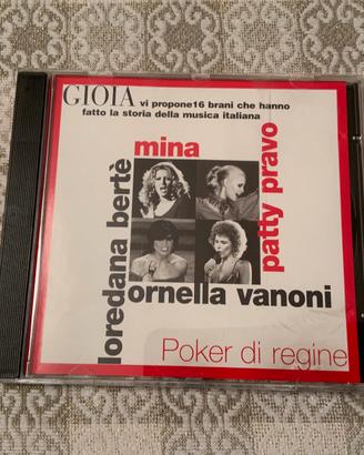 cd Poker di Regine Mina Vanoni Bertè Pravo