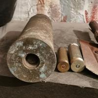 Vanghetta ww2 e porta matite