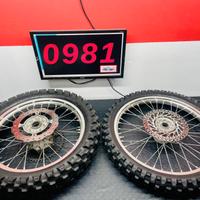 CERCHI HONDA CR 125 E 250 DAL 2000 AL 2007 19 E 21