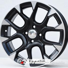 Set Cerchi in lega 16" dedica ABARTH 595 per Fiat