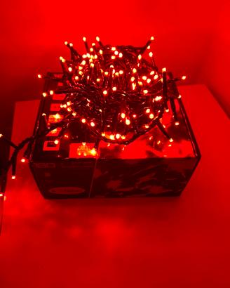 Luci natalizie 180 LED rosse – Catena luminosa