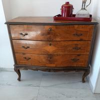 comó vintage, tre cassetti