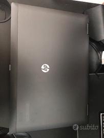 portatile HP 6560b più docking station 