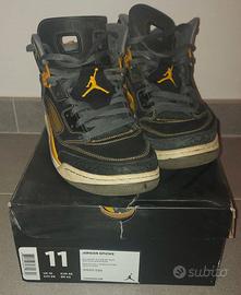 Jordan Spizike Black University Gold