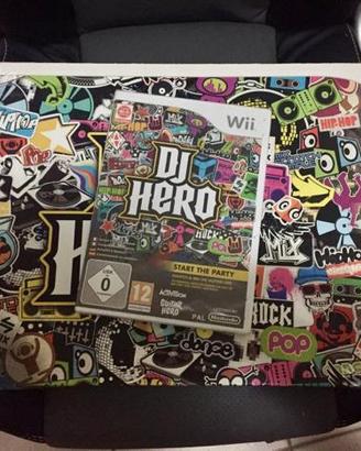 Gioco Dj Hero per Nintendo Wii nuovo