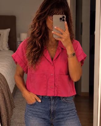 Camicia crop