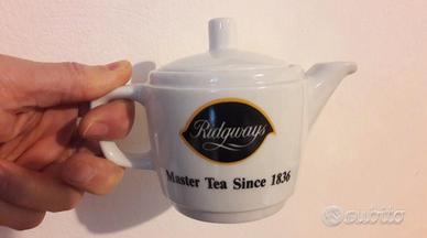 VECCHIA TEIERA PUBBLICITARIA "RIDGWAYS" VINTAGE 