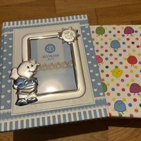 Album fotografico con cornice in argento