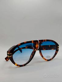 bellissime occhiali unisex colore blu 