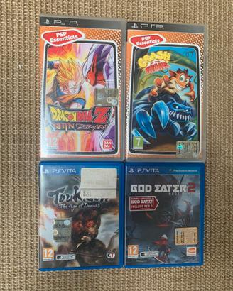 Varii Giochi PSvita & PSP