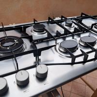 Piano cottura Ariston Hotpoint 90cm 6 fuochi