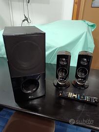 LG casse x impianto surround 