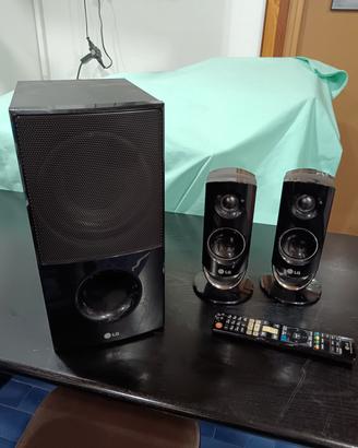LG casse x impianto surround 