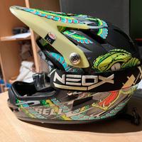 Casco bell mtb con maschera