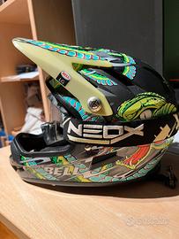 Casco bell mtb con maschera