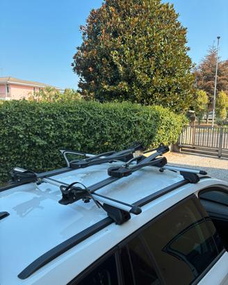 Barre e porta bici per tetto auto