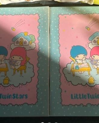 Little twin stars e Hello Kitty n. 3 quaderni