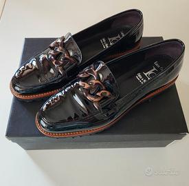 Scarpe mocassini donna Luca Grossi carrarmato- 