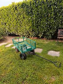 Carrello da giardino Maurer ribaltabile 4 ruote