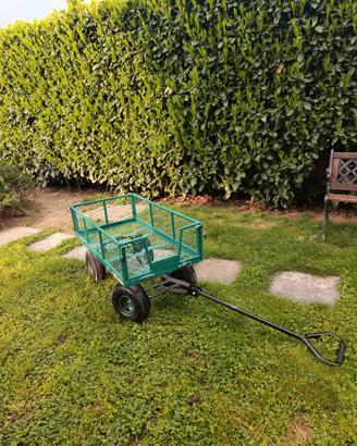 Carrello da giardino Maurer ribaltabile 4 ruote