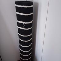 tappeto nero e bianco 133*195 come nuovo