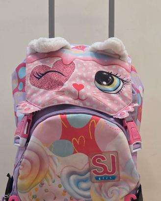 Zaino Seven SJ Gang Heart Lolly + carrello 6 ruote