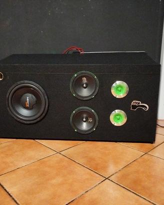 torre musicale bluetooth USB karaoke girevole 