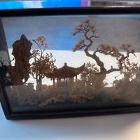 Diorama cinese vintage