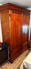 Armadio legno toscano 2 ante