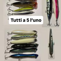 Wtd popper stickbait nuove Herakles