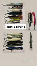 Wtd popper stickbait nuove Herakles