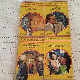 Lotto i classici del giallo Mondadori 5 libri