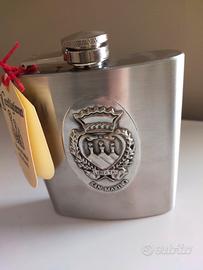 Fiaschetta acciaio San Marino da collezione 