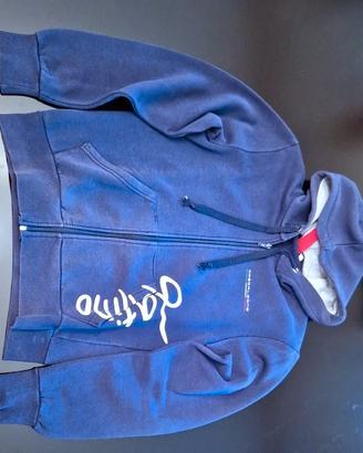 Felpa con zip bambino Mascalzone Latino 14 anni