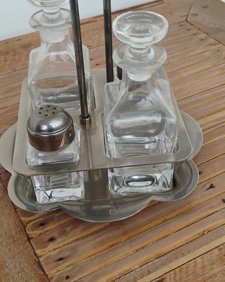 2 oliere. Set per condimenti menage vintage 