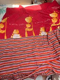 Coperta singola con doppia faccia