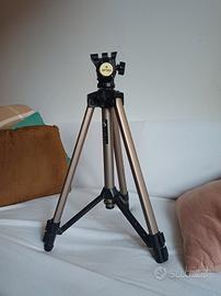 Treppiede Optex VD-26-DL testa pan con livella