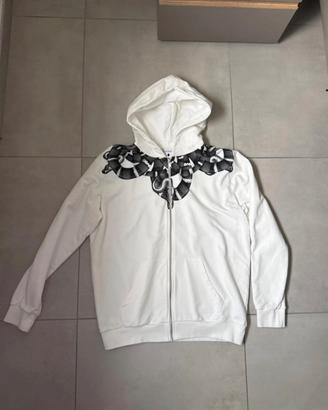 Felpa con Zip Marcelo Burlon - Serpente