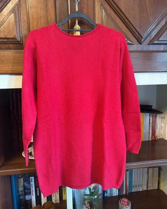 Maglione da donna rosso