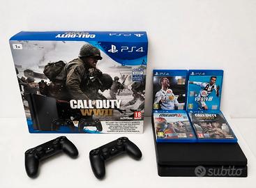 PS4 Slim 1TB + 2 controller originali + 4 giochi