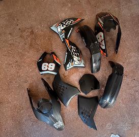 Plastiche ktm exc/exc-f/sx/sx-f 2008-2011