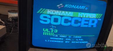 NES anni '80 + gioco soccer