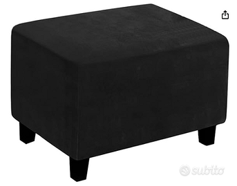 Copri Pouf Rettangolare Elasticizzato