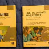 Manuali Maggioli  per i concorsi a infermiere.